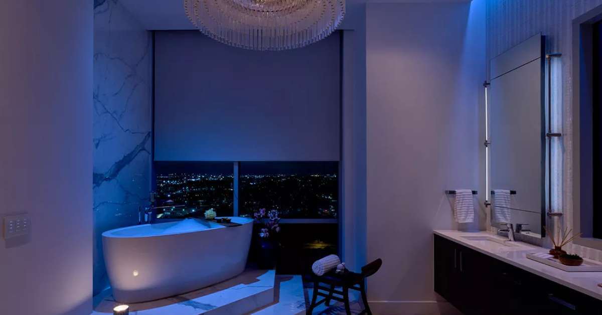 Palladiom Lutron shades are luxury motorized window treatments that combine performance and aesthetics.